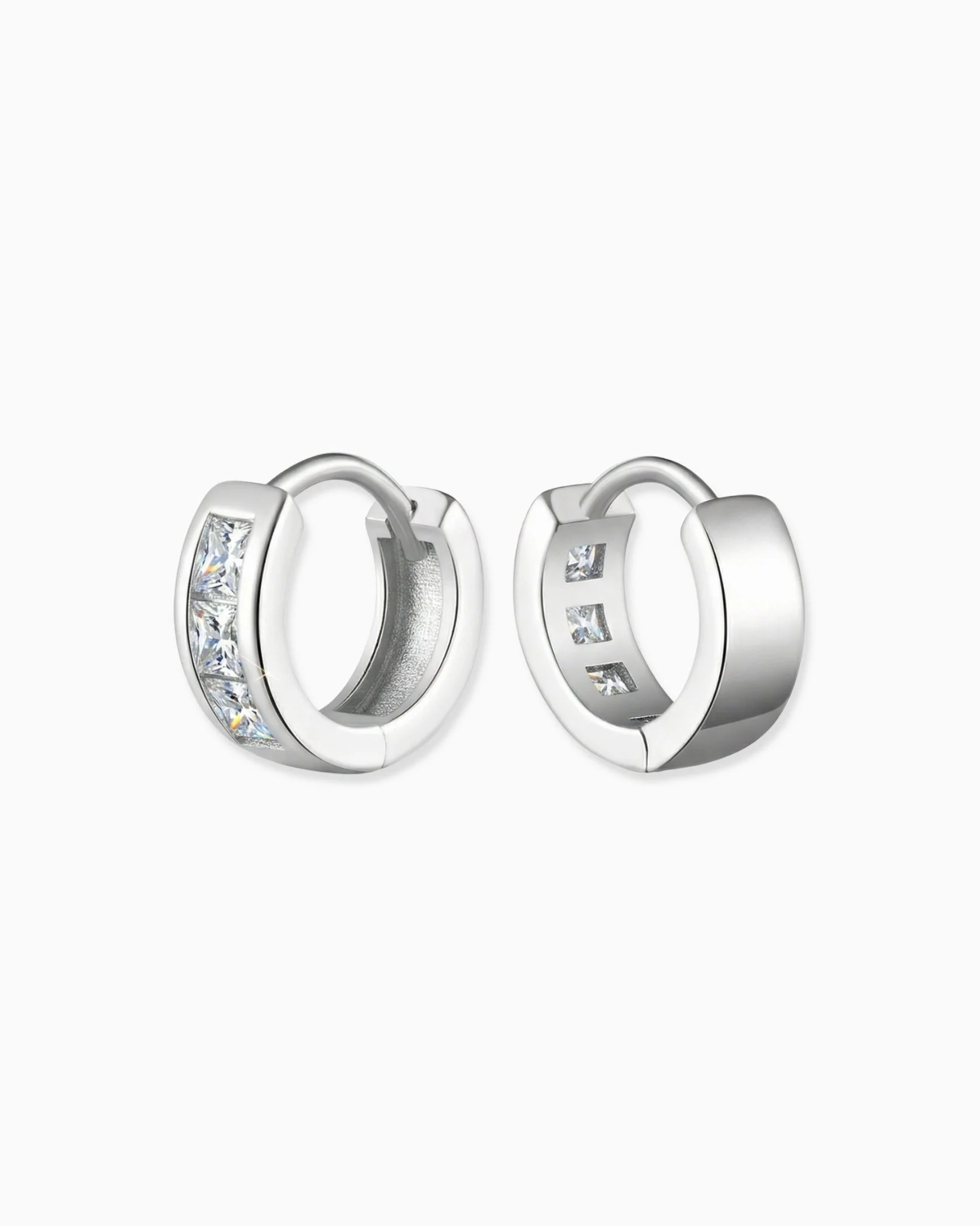 BAGGY HOOPS EARRINGS. - 925