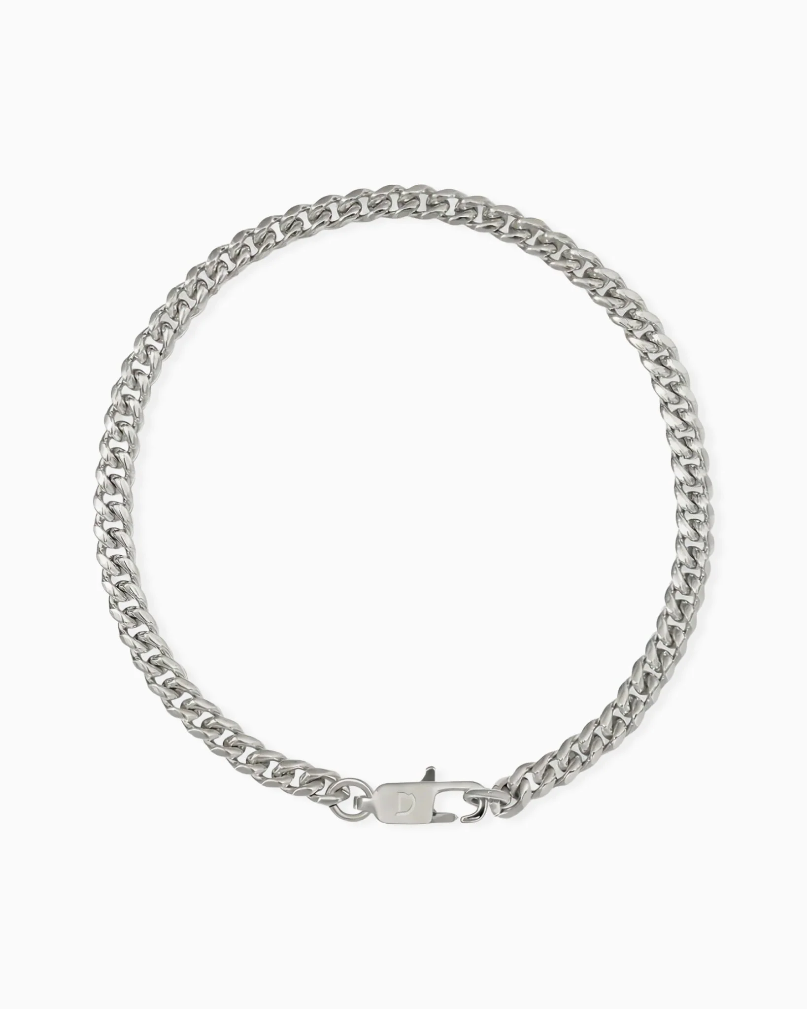 CLEAN CUBANA BRACELET. - 4MM