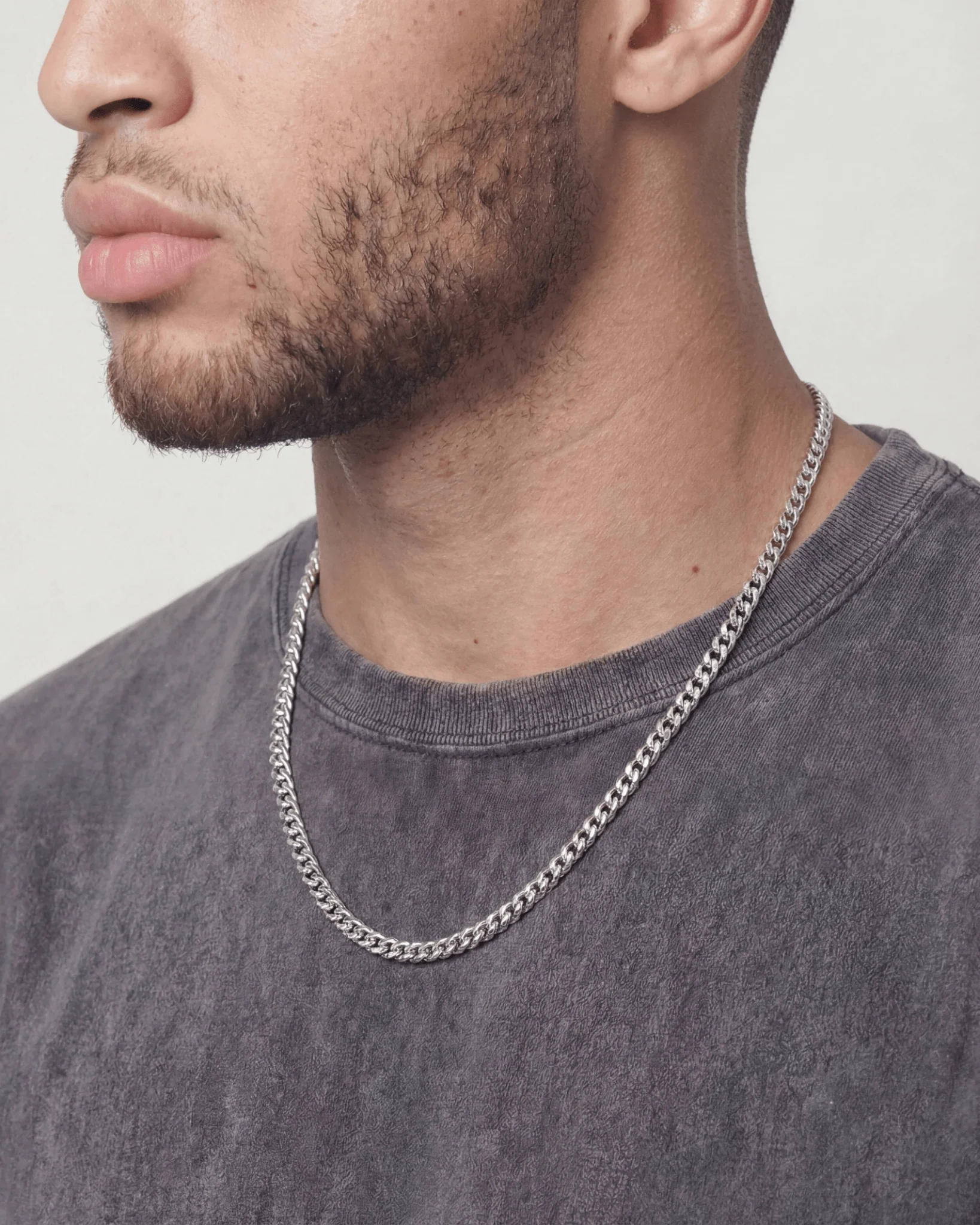 CLEAN CUBANA CHAIN. - 4MM - Image 4