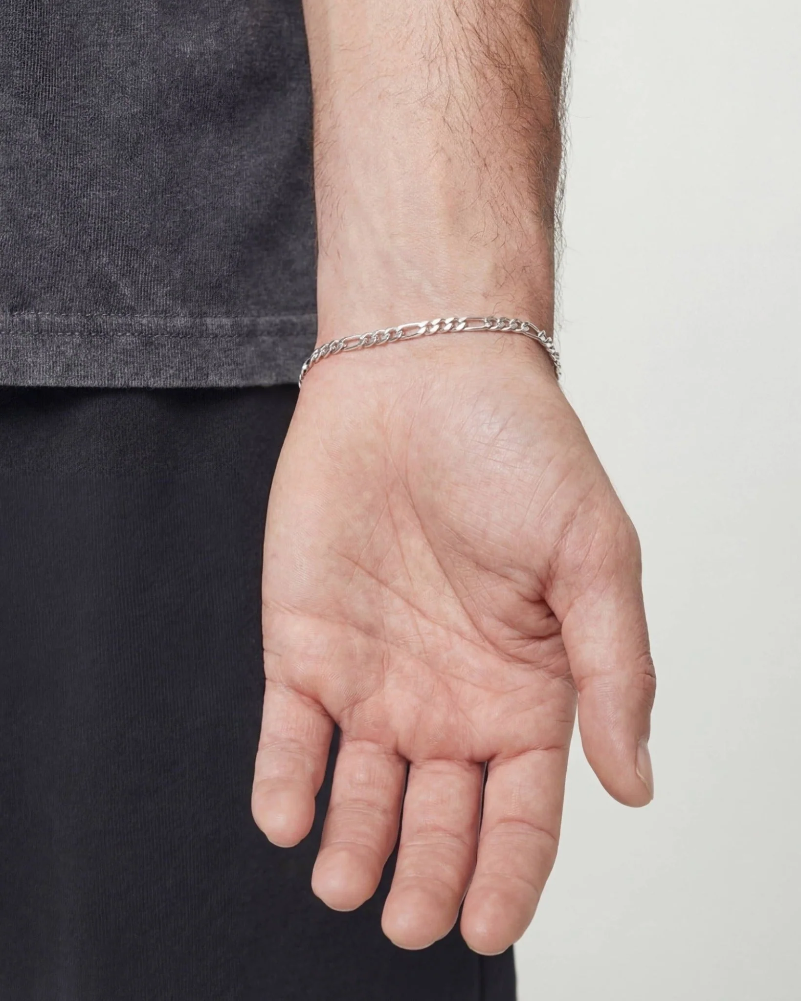 CLEAN FIGARO BRACELET. - 3MM - Image 4