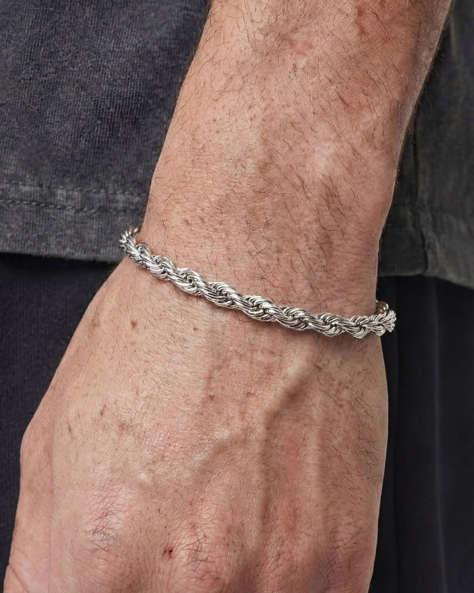 CLEAN ROPE BRACELET. - 6MM - Image 3