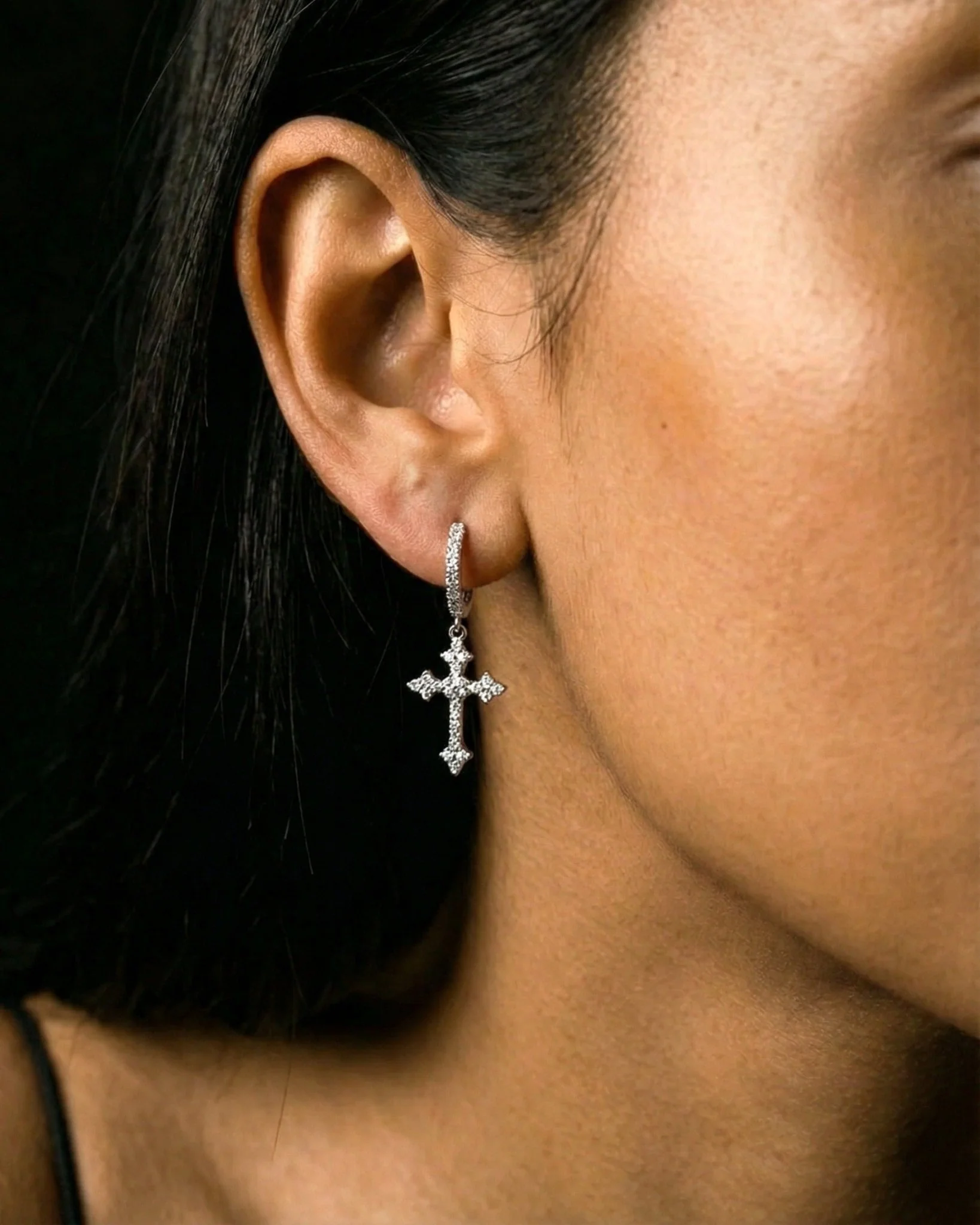 FAITH EARRINGS. - 925 - Image 2