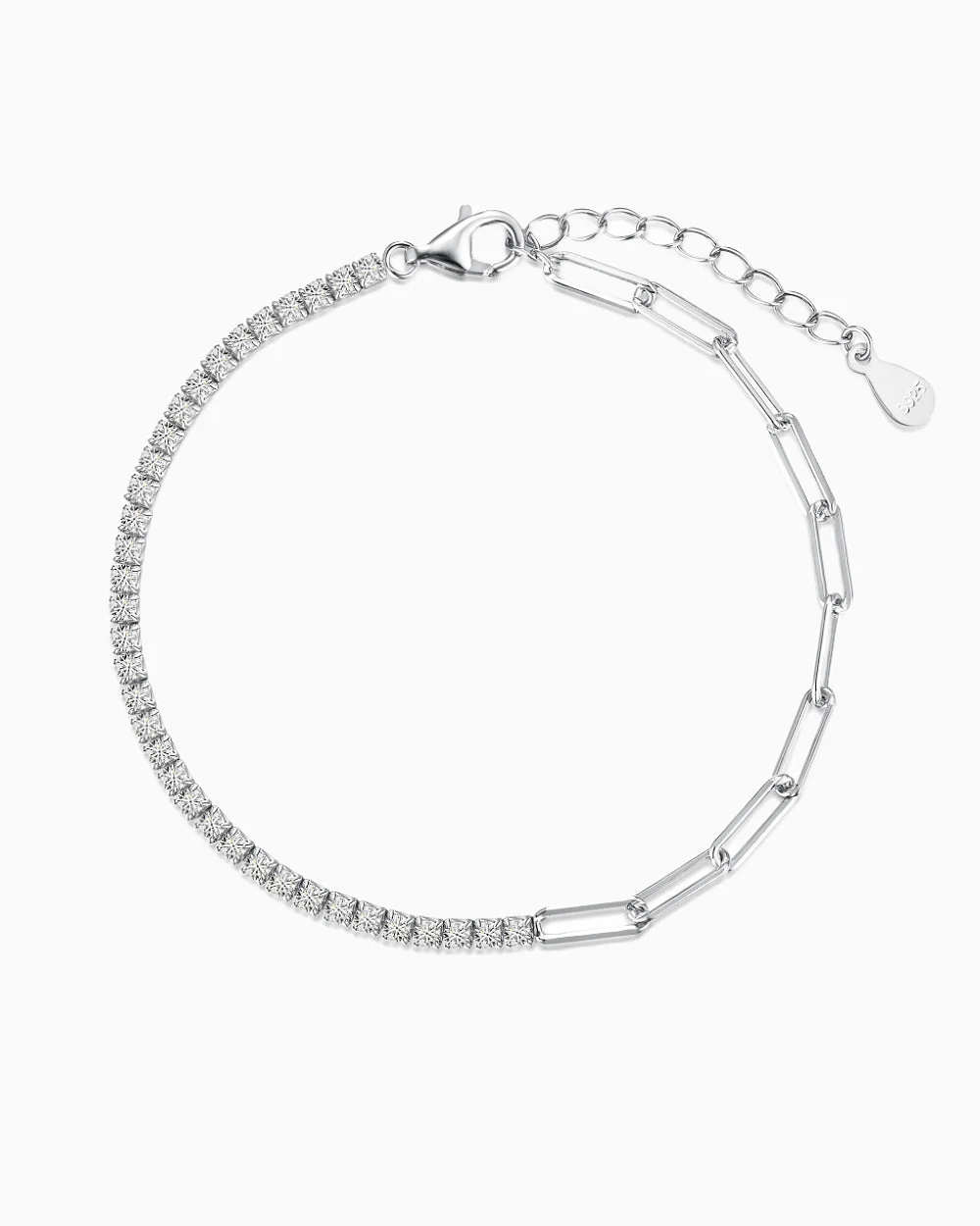 TENNIS CLIPPER BRACELET.  - 925